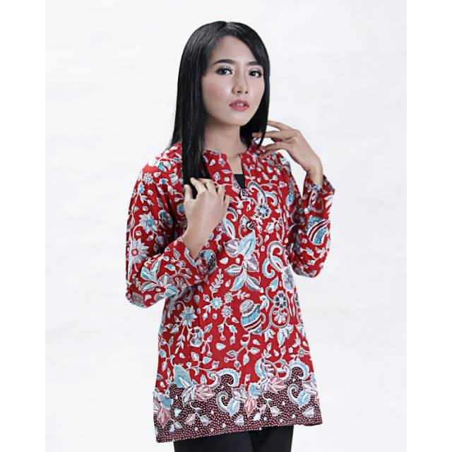 BATIK DIANPUTRI iBAJUi BATIK iWANITAi MOTIF GENTONG SERAGAM 