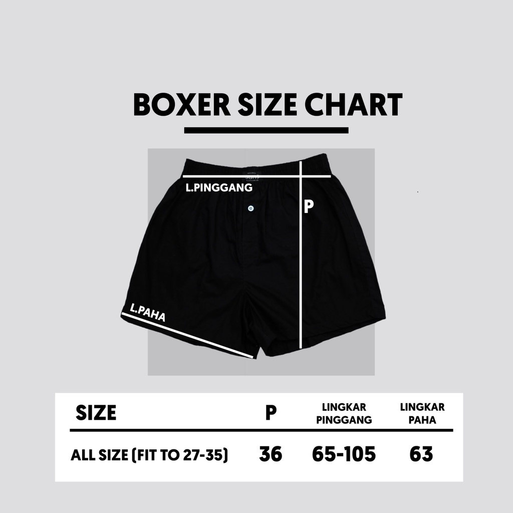 SANVANINA BO-06J Celana Boxer Unisex Polos Maroon Basic | Celana Santai | Celana Pendek | Boxer Maroon