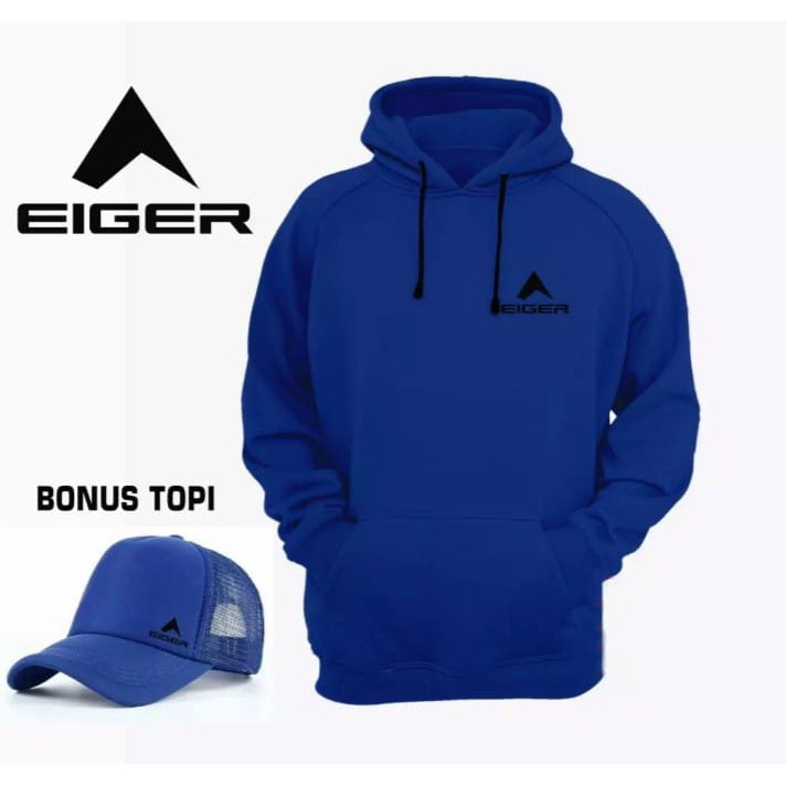 BONUS TOPI..!!! Sweater Hoodie Terkeren 01 Logo Premium Text Hitam