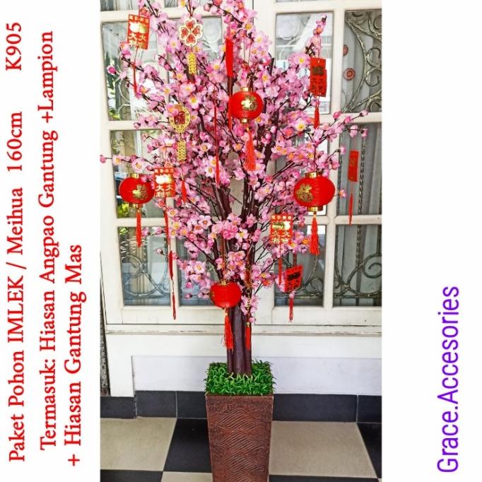 

POHON IMLEK MEHWA MEIHUA ANGPAO 160 CM PAKET AKSESORIS ANGPAO LAMPION GHJ564GB65