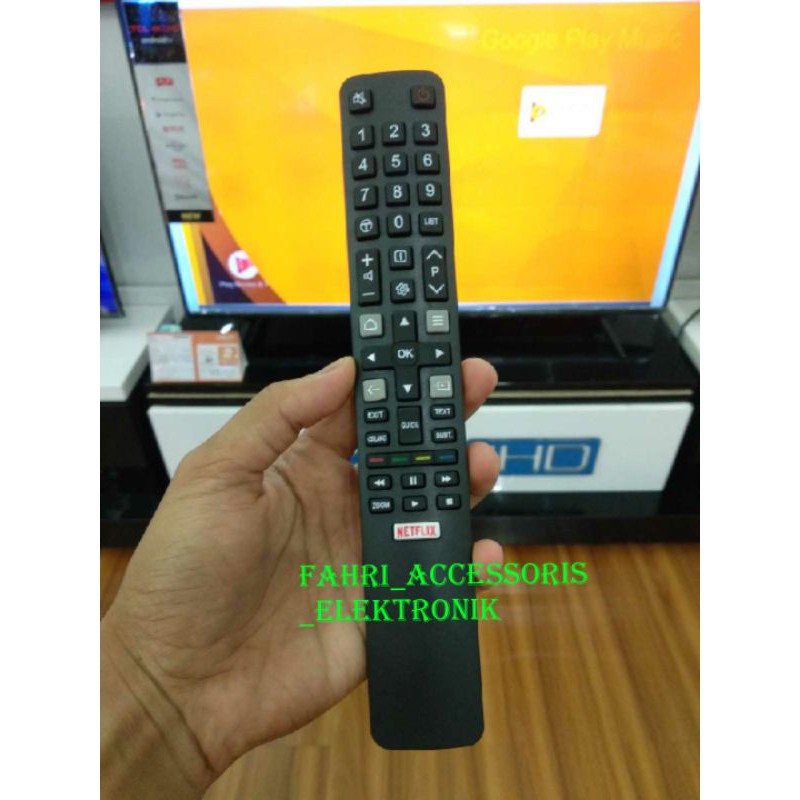 Remot TV TCL android tv Netflix
