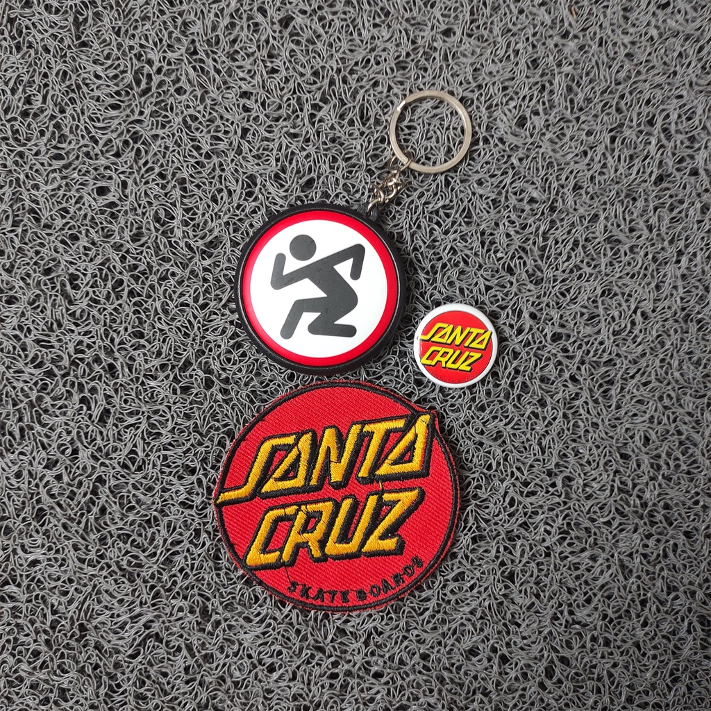 Backpatch Punggung Patch Bordir Jumbo Santa Cruz Satu Paket