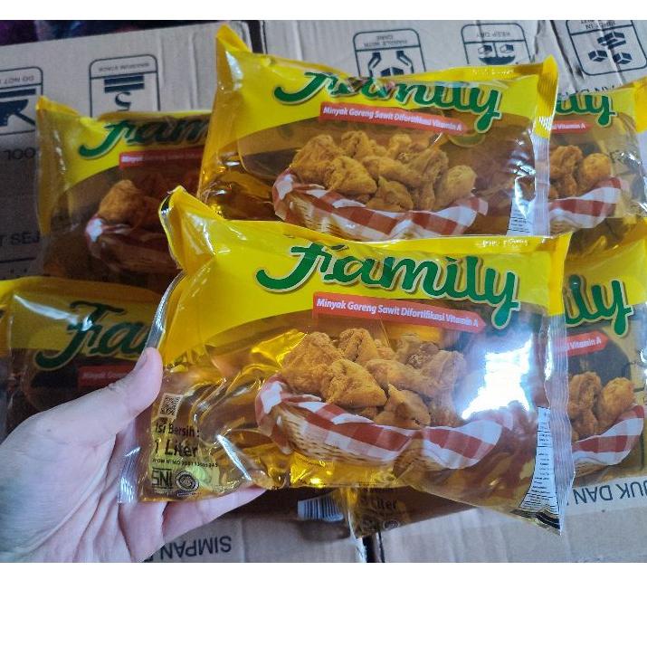 

㊋ [TERMURAH] minyak goreng 1 liter minyak goreng family TERBARU 2990 ♘