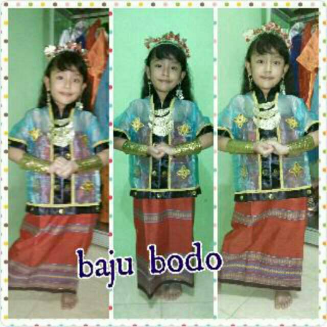 Baju Adat Sulawesi | Baju Bodo | Aksesoris Bodo