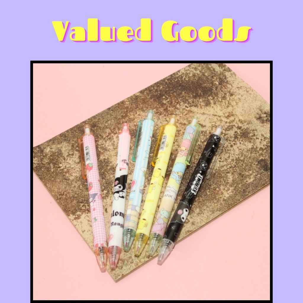 

Pulpen Cetek Sanrio Hello Kitty Kuromi - BIRU UNGU PINK HIJAU - pena kartun lucu pen gel bolpoin bulpen warna warni unik alat tulis hadiah anak sekolah & kantor stationery cute