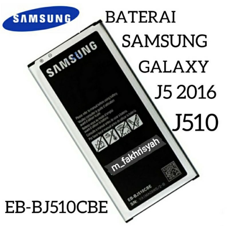 BT BATERAI BATTERY BATREI BATRE SAMSUNG J5 2016 J510 ORIGINAL