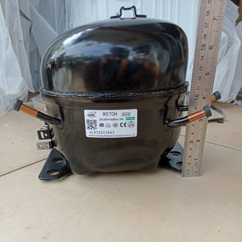 Kompresor kulkas 1/5 mesin kulkas 2 pintu jumbo original