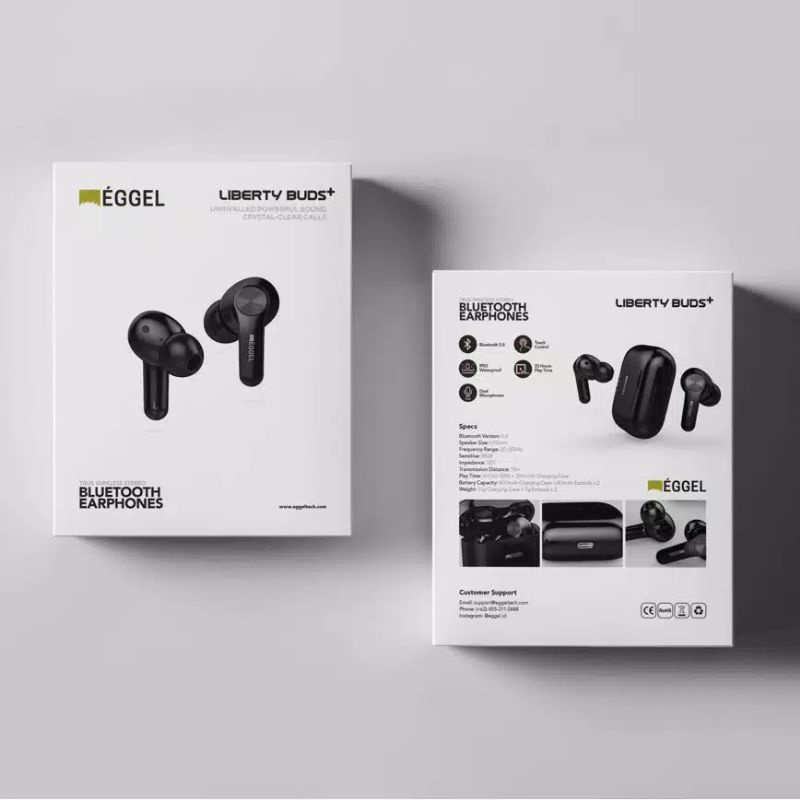 Eggel Liberty Buds + / Plus TWS True Wireless Stereo Bluetooth Earphone