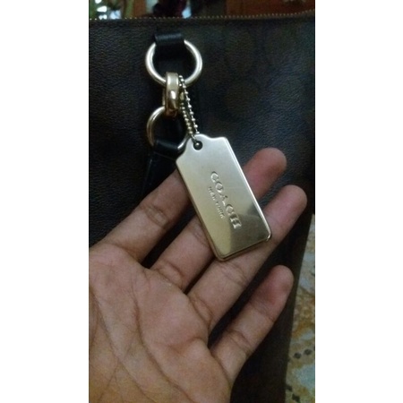 Coach F58318 Ava Tote In Signature Brown Black
