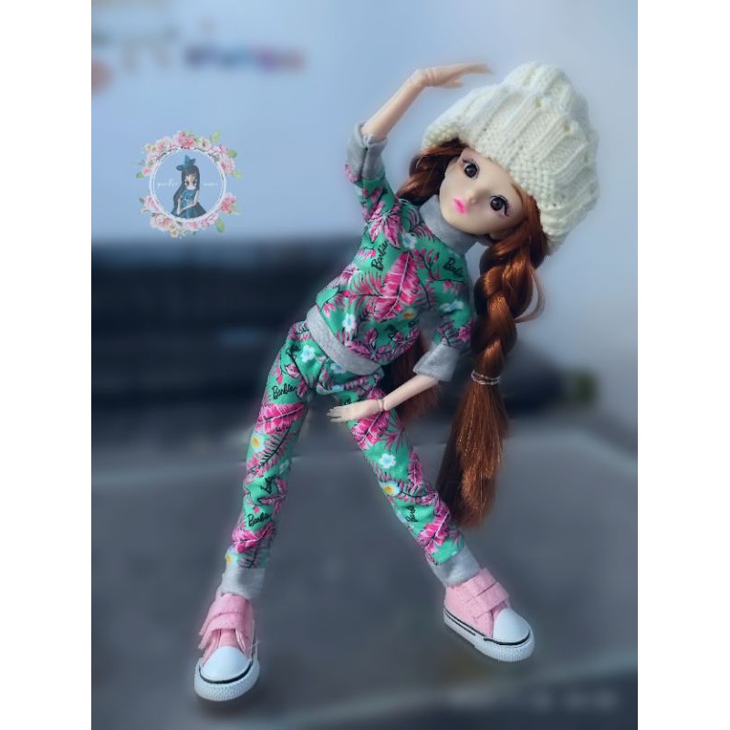 mainan anak boneka barbie baju barbie setelan murah bjd doll princess 1/6 30cm