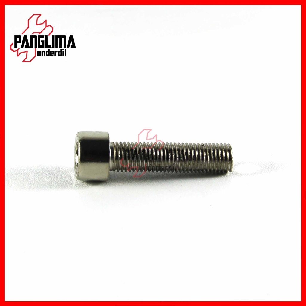 Baut L M10x40-10x40-M 10 x 40 Kunci L8-8 mm Pitch-P 1.25 Baud-Bolt