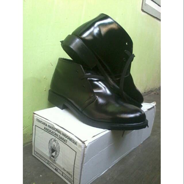 Sepatu PDH TNI jatah asli