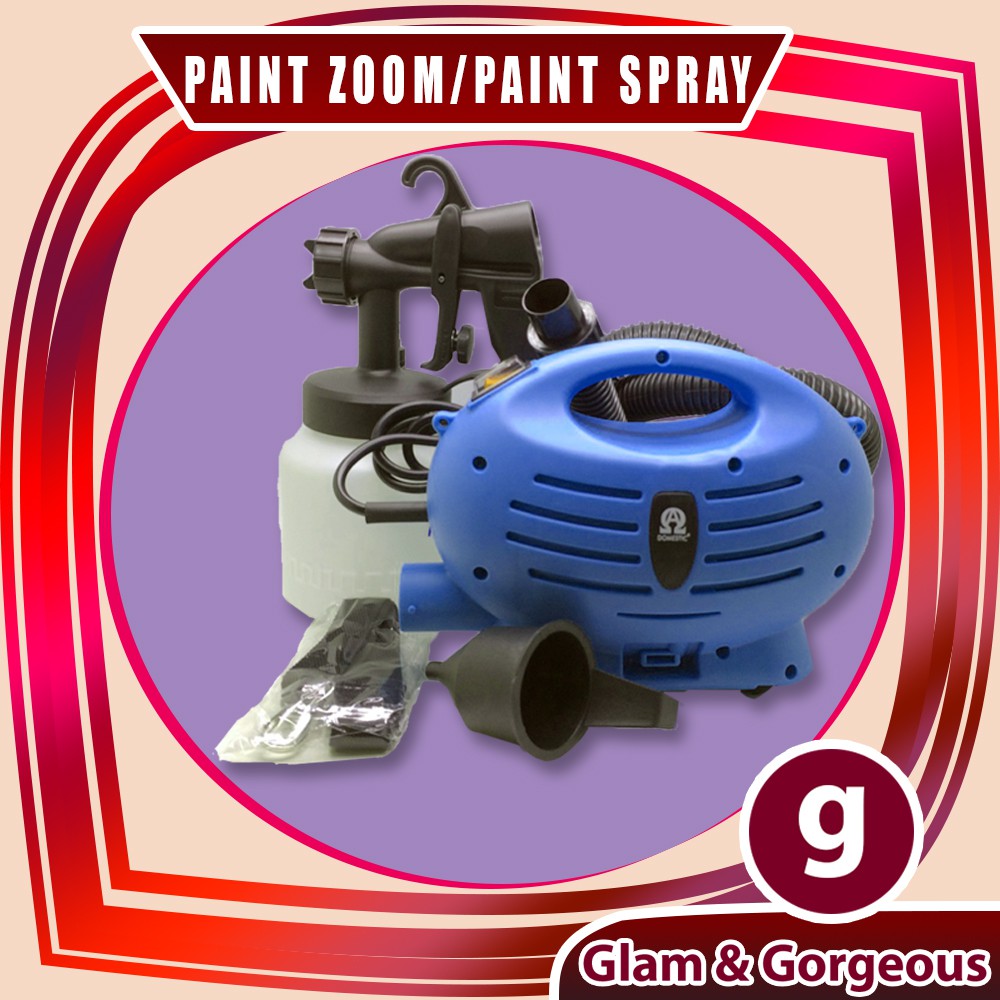 Paint Zoom Paint Gun Paint Spray Semprotan Cat Kompresor