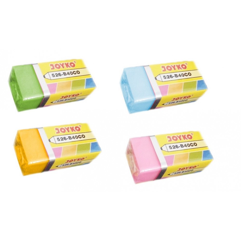 

JOYKO Penghapus Warna 526 B40 COLOR 1 BOX 40 Pcs