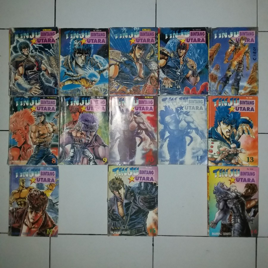 Komik Tinju Bintang Utara. 1 - 16.
