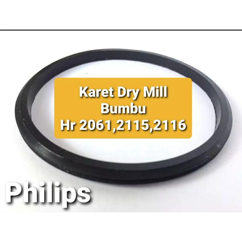 KARET SEAL PISAU GELAS BUMBU BLENDER PHILIPS HR 2115 2116 2071