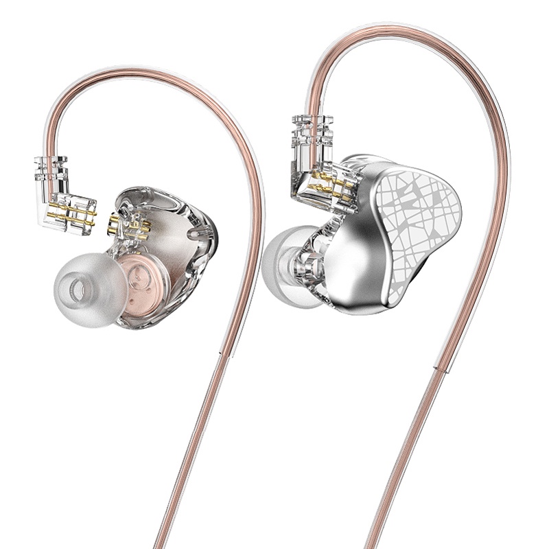 Wp04 Headset In-ear Dynamic HIFI Dengan Kabel Upgrade 2PIN Untuk Olahraga / Lari