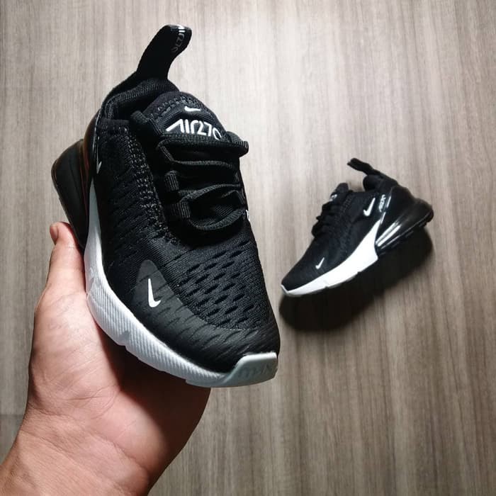 black and white air max 270 kids
