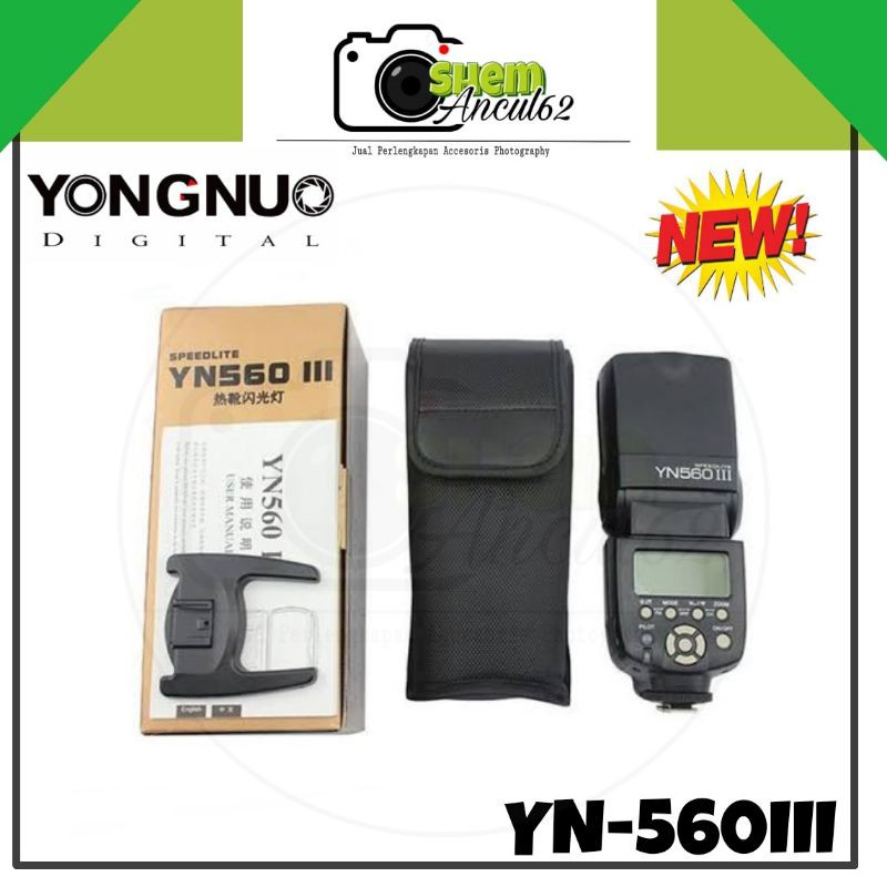 Flash Speedlite Yongnuo YN-560III Mark III Flash External YN560III