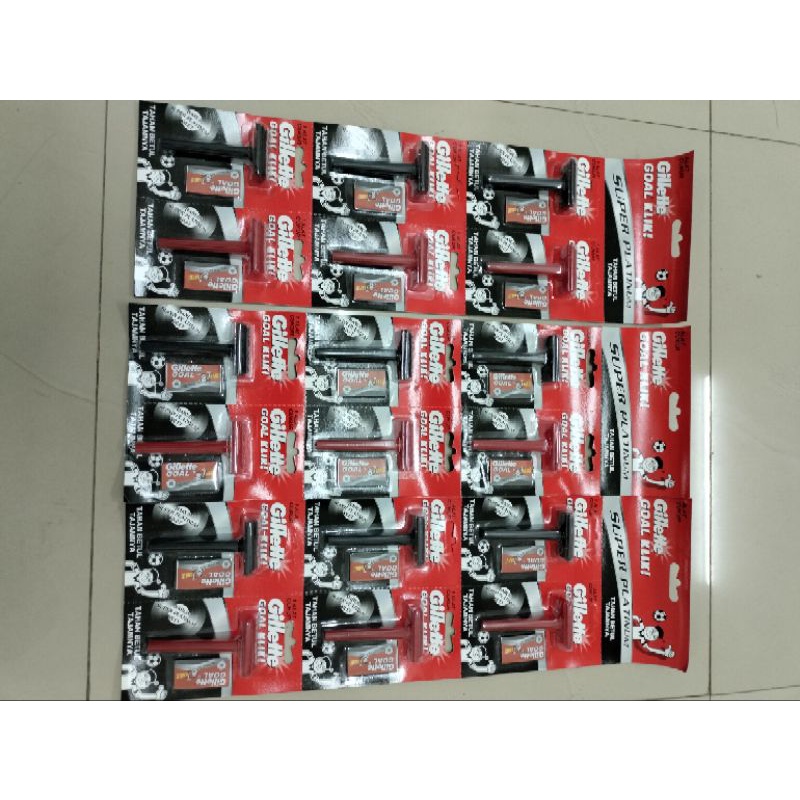 pisau cukur Gillette goal klik 6pcs AA