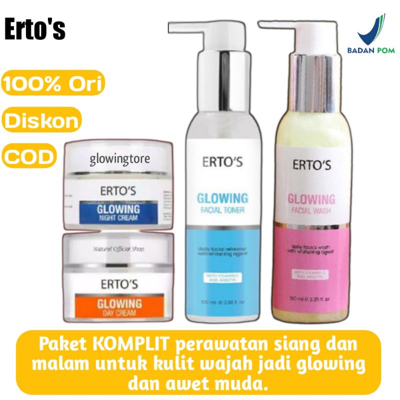 Paket kecantikan murah ertos paket ertos perawatan wajah wanita ertos