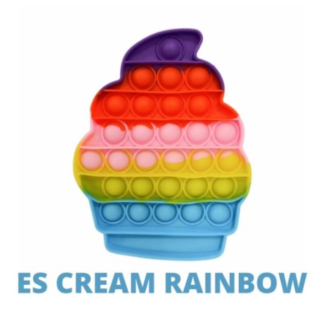 Mainan POP IT Viral warna Rainbow Pelangi-4
