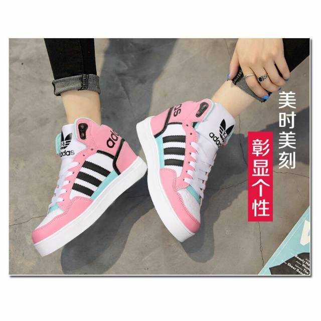  SEPATU  KETS  HIGH ADS PINK Shopee  Indonesia