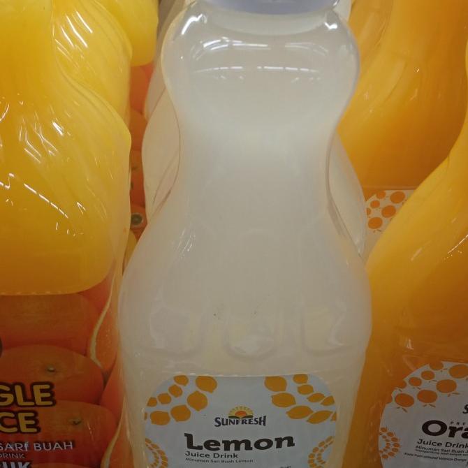 

`````````] SUNFRESH LEMON JUICE DRINK 1liter jus buah lemon