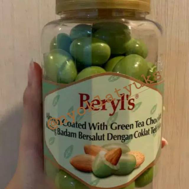 

Beryl's Almond Greentea Chocolat 410gr