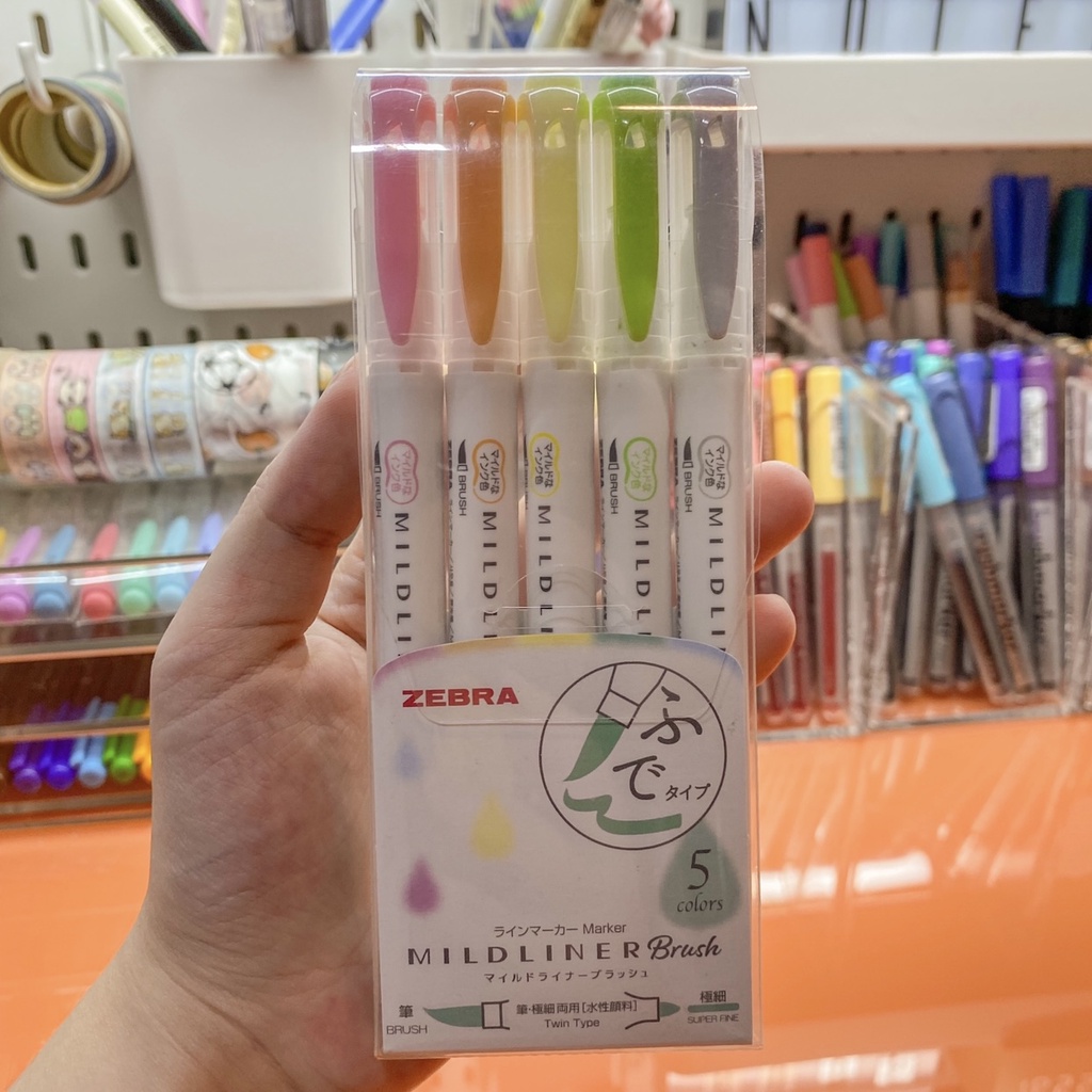 (PRELOVED) ZEBRA MILDLINER BRUSH [BACA DESKRIPSI]