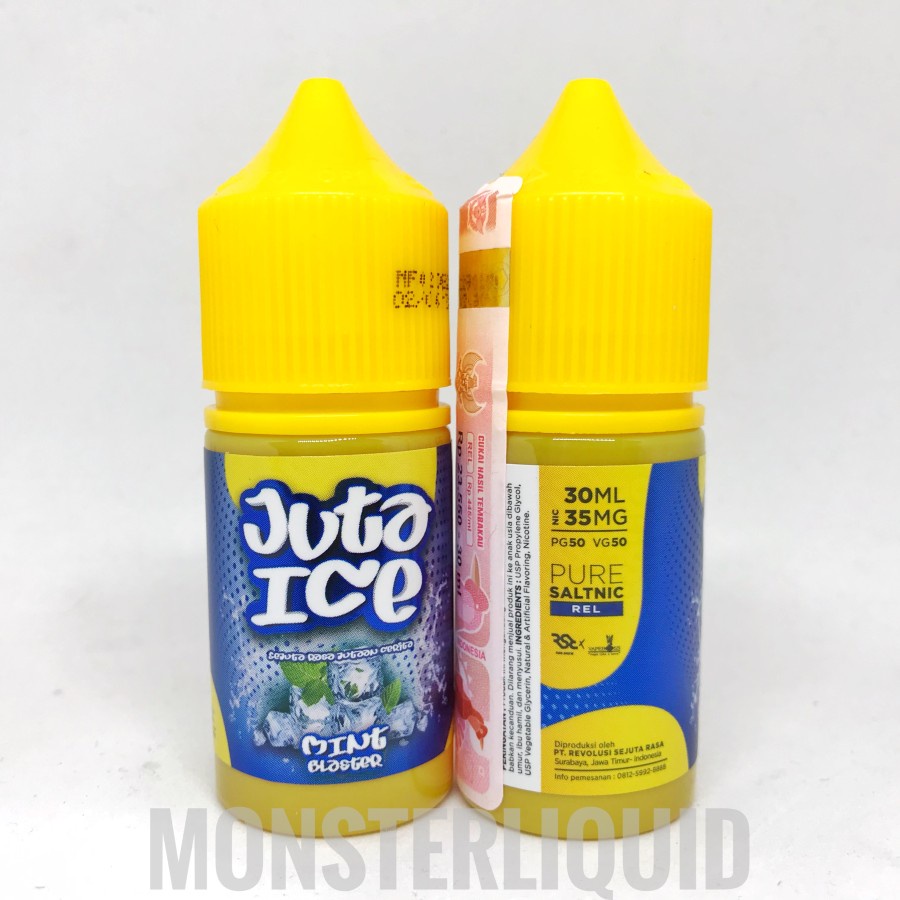 SALT JUTA ICE MINT BLASTER BY RSR BREW X VAPEBOSS 30ML