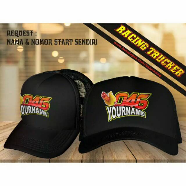 Topi Jaring Nmor Start Racing