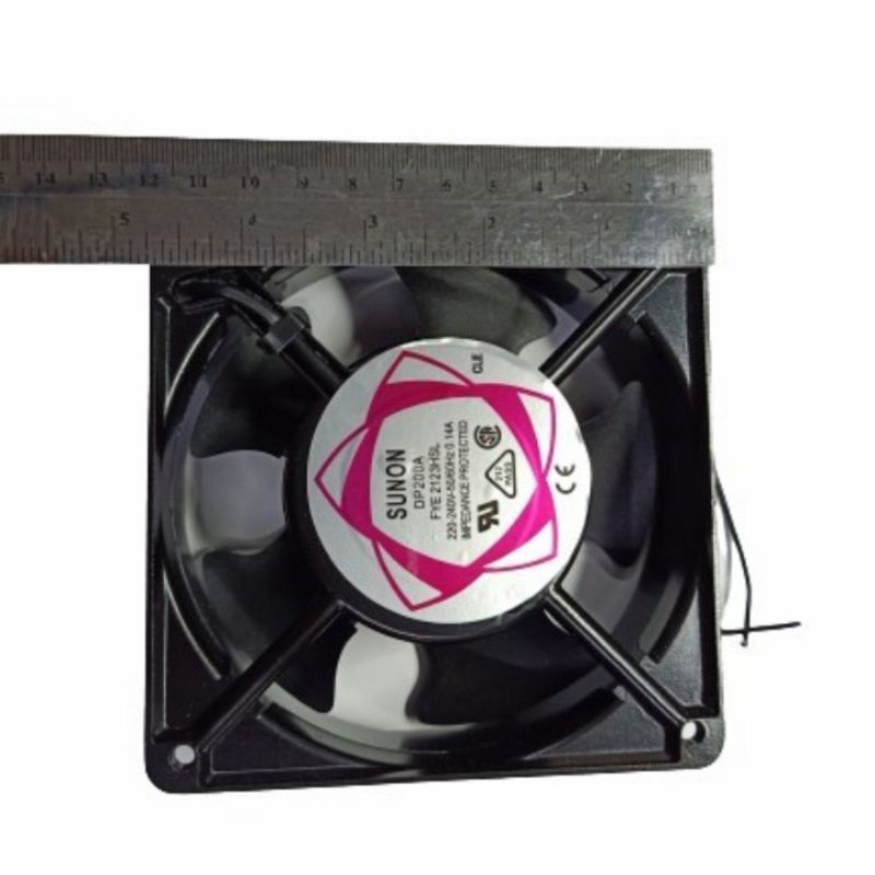 Cooling Fan 12 x 12cm 220 Volt Exhaust Fan Tebal 3,8cm Incubator