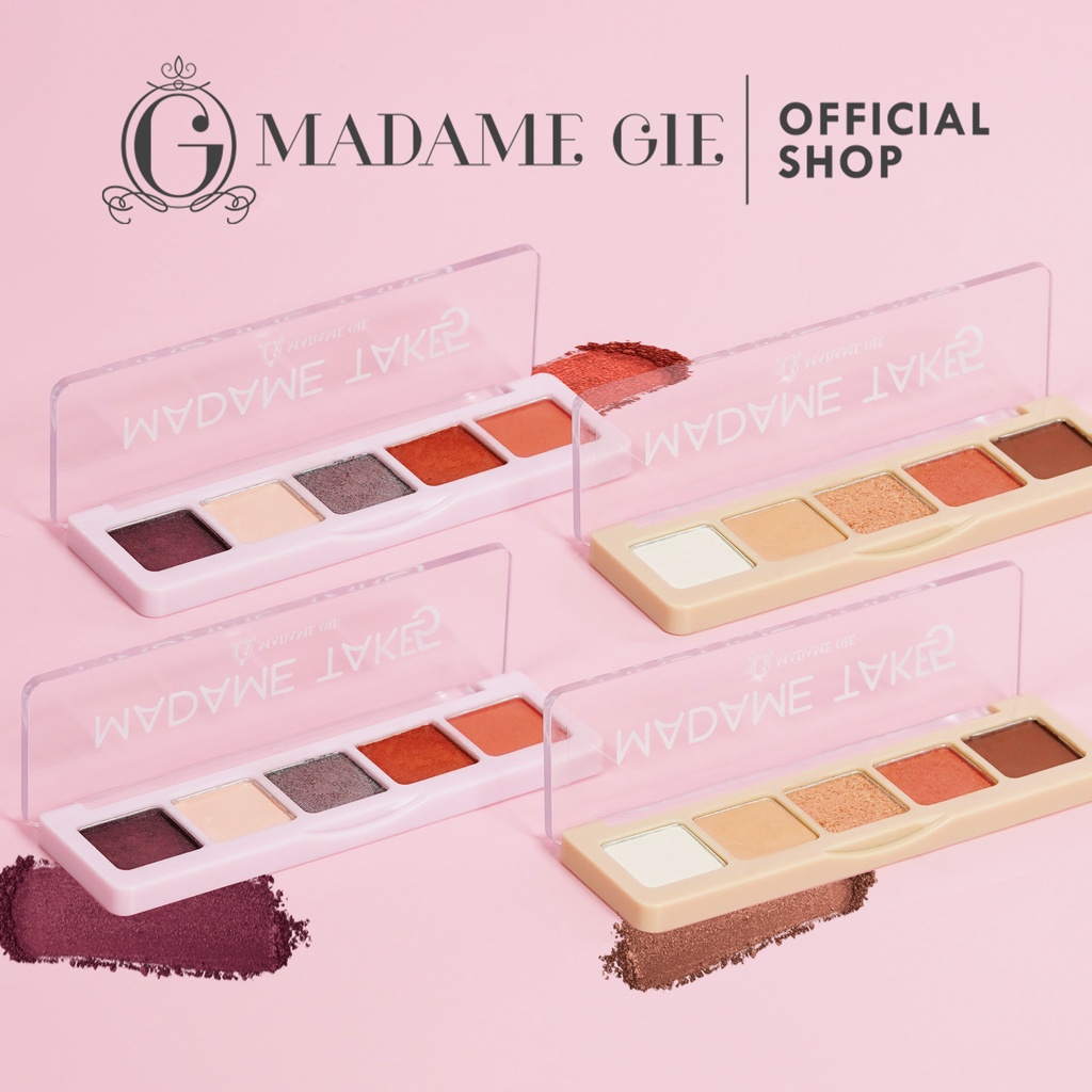 Madame Gie Face Pallete - Madame To Go / Sensous Drama Queen / Take 5 Make Up Kit Face Palette by Madame Gie