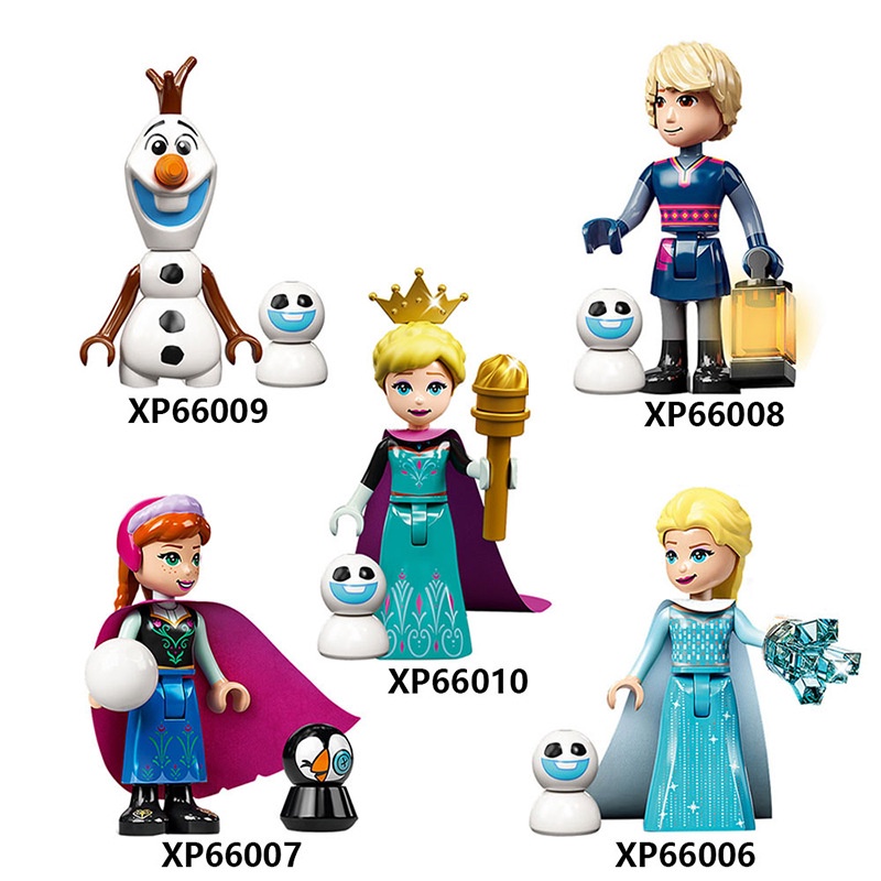 Mainan Action Figure Karakter Anna / Elsa / Frozen Ukuran Mini