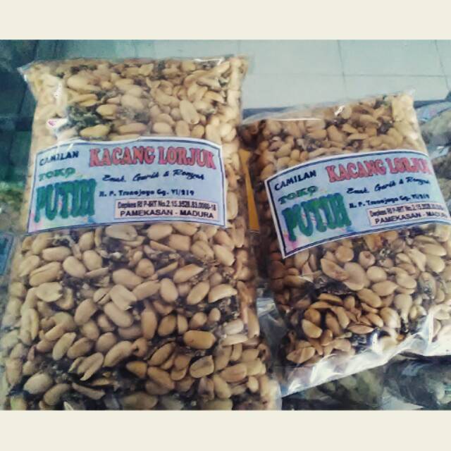 

Kacang lorjuk toko putih 250 gr