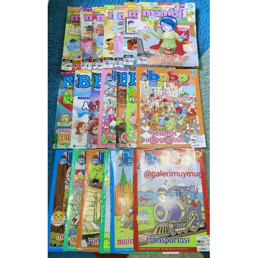 [READY] MAJALAH ANAK BOBO/BOBO JUNIOR/MOMBI/JUST FOR KIDS