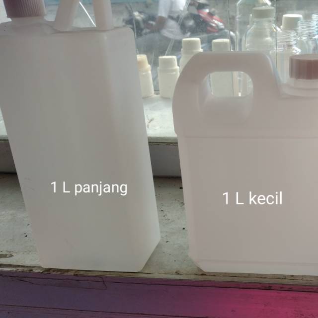 BEST JERIGEN 1 LITER/BOTOL PLASTIK/JIRIGEN/DERIGENPLASTIK/DIRIGEN 1 LITER [ TANPA SEGEL DAN SEGEL]