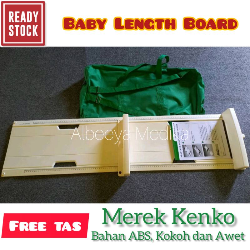 Alat Ukur Panjang Badan Bayi/ Infantometer/ Baby Length Board Kenko