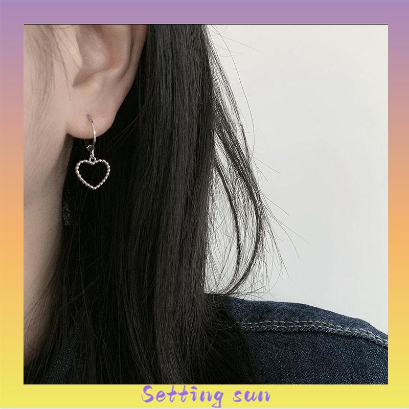 Anting Klip S925 Gaya Korea Untuk Wanita TN