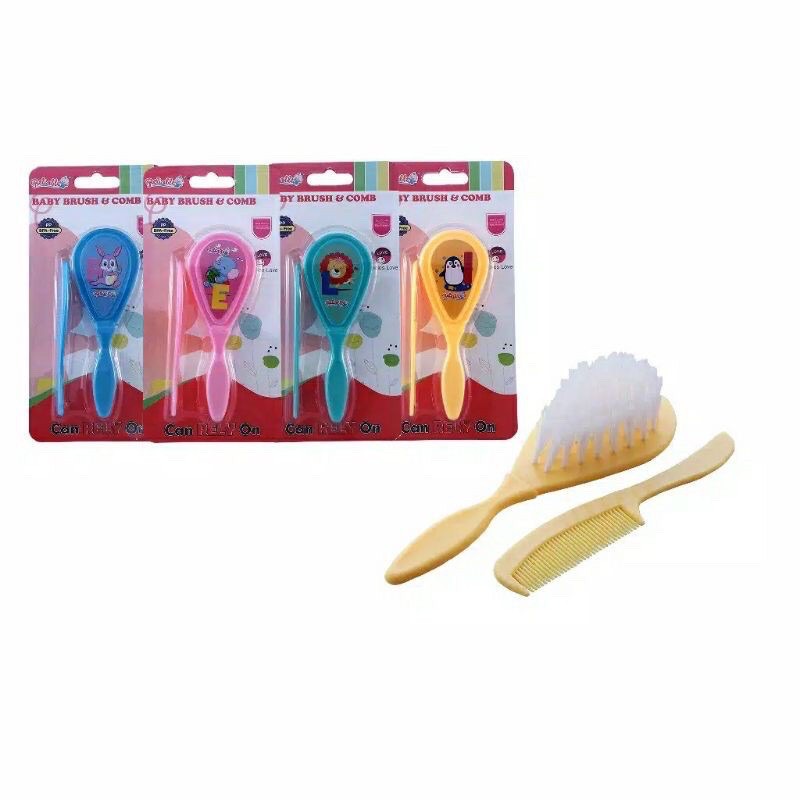 Sisir Bayi Reliable / Baby Brush &amp; Comb