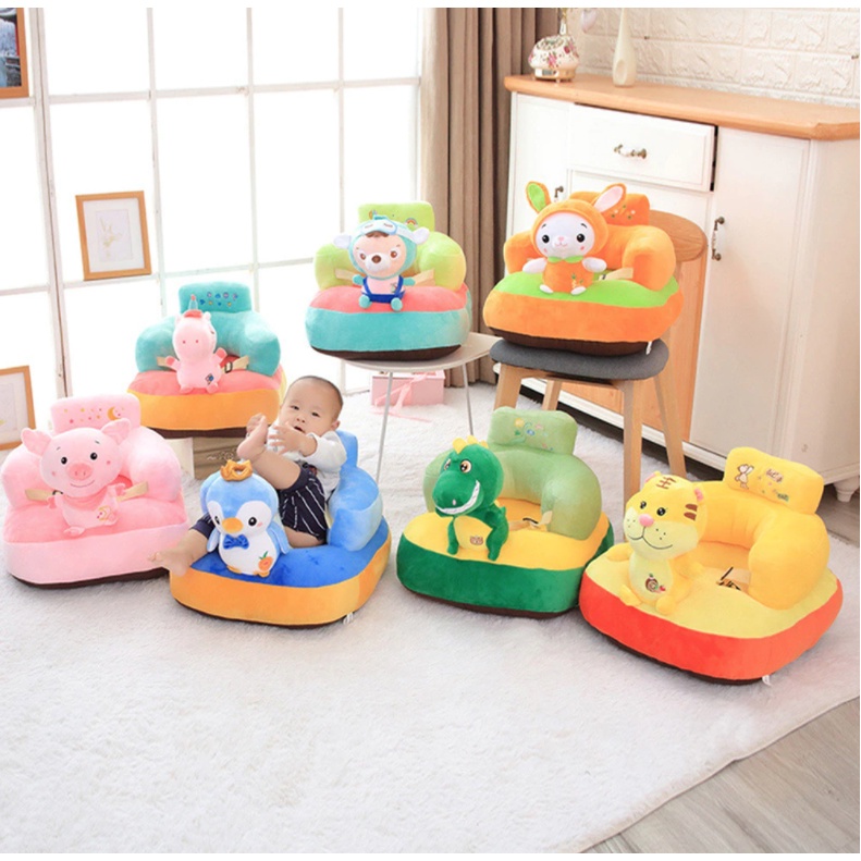 SA | Sofa Anak Jumbo Lucu | Sofa Anak Motif Hewan | Sofa untuk Belajar Duduk Anak Import RUZAIN MALL