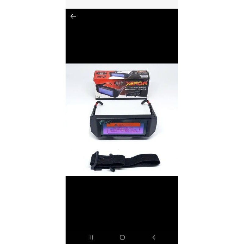 Xenon kaca mata las otomatis