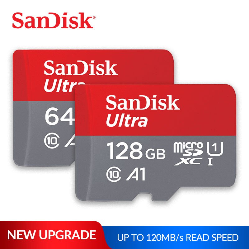 SD Card UHS-I C10 U1 A1 Flash Memory Card 16GB 32GB 64GB 128GB 200G 256G 400GB 512GB TF Card