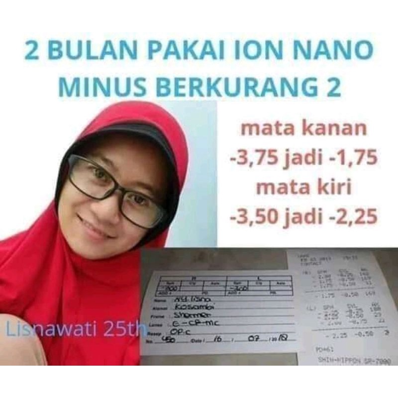 kacamata ion nano k-link