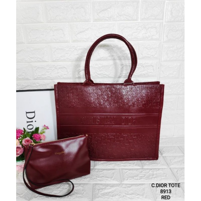 TOTE BAG BAHAN KULIT 2in1 Kode 8913