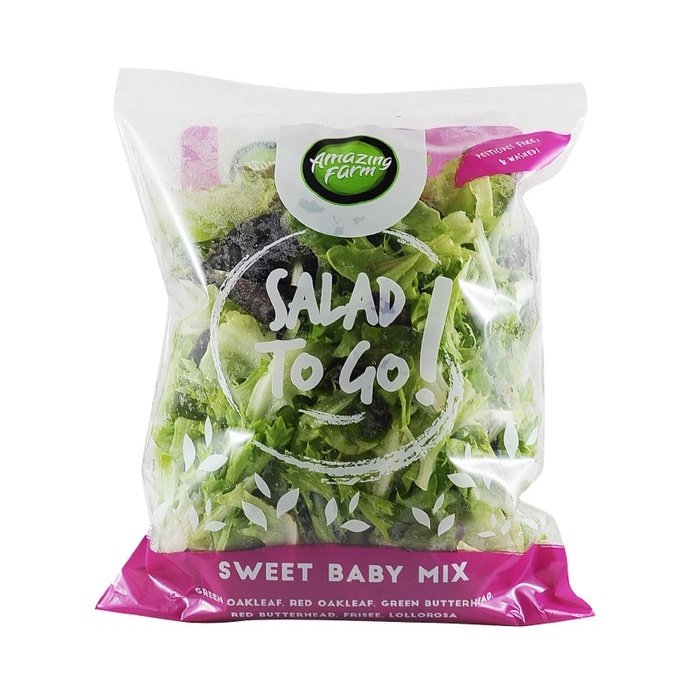 Amazing Farm, Salad To Go Sweet Baby Mix 150gr