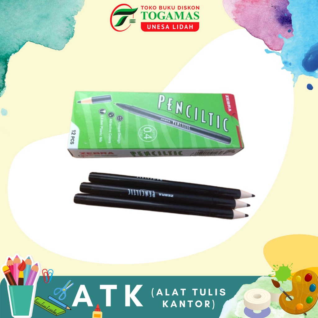 

BALLPEN PENCILTIC 0.4 ZEBRA BLACK