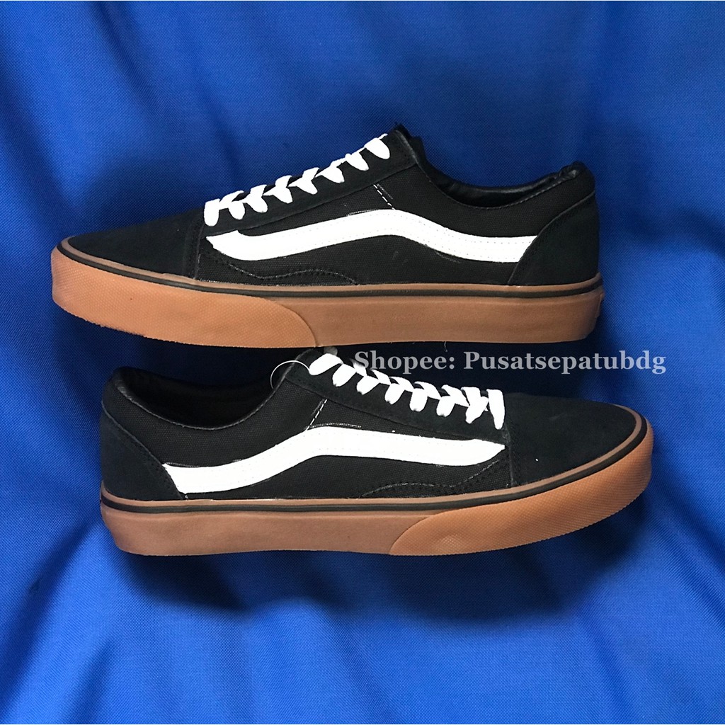 Siap Kirim Sepatu Vans Oldskool Bw N All White Sket Sekolah Olahraga Santai Sport Murah.,..