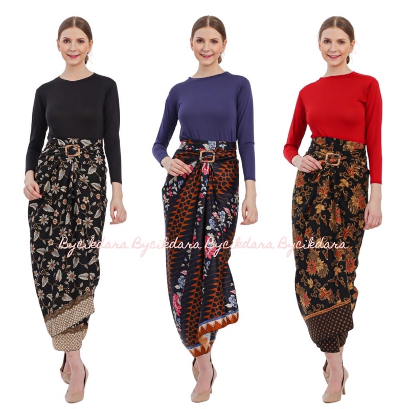 Rok lilit // kain lilit batik // rok serut // rok lilit batik // bawahan kebaya // pakaian tradisional wanita // rok // rok lilit by kanaya